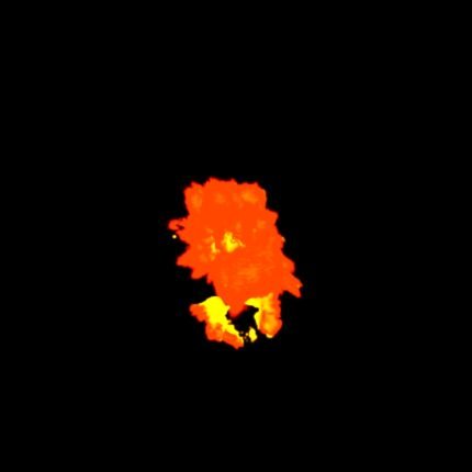 Stylized Muzzle Flash 02 – Front