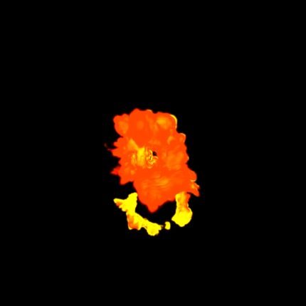 Stylized Muzzle Flash 03 – Front