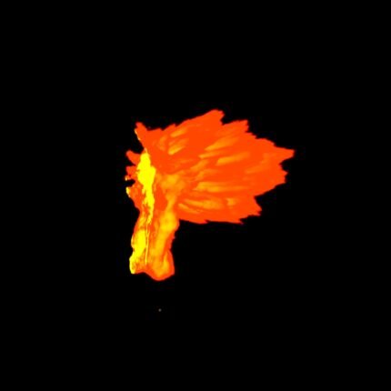 Stylized Muzzle Flash 03 – Side