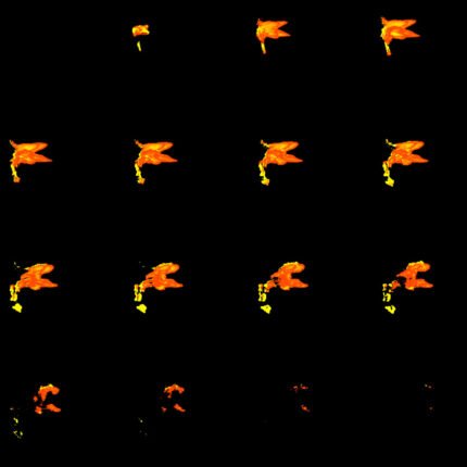 Stylized Muzzle Flash 02 – Side 5X5