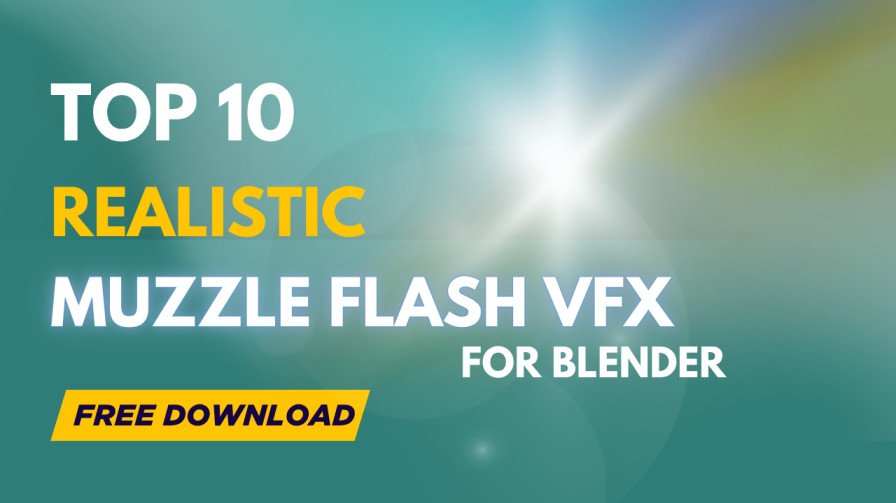 Realistic Muzzle Flash VFX for Blender – Free Download