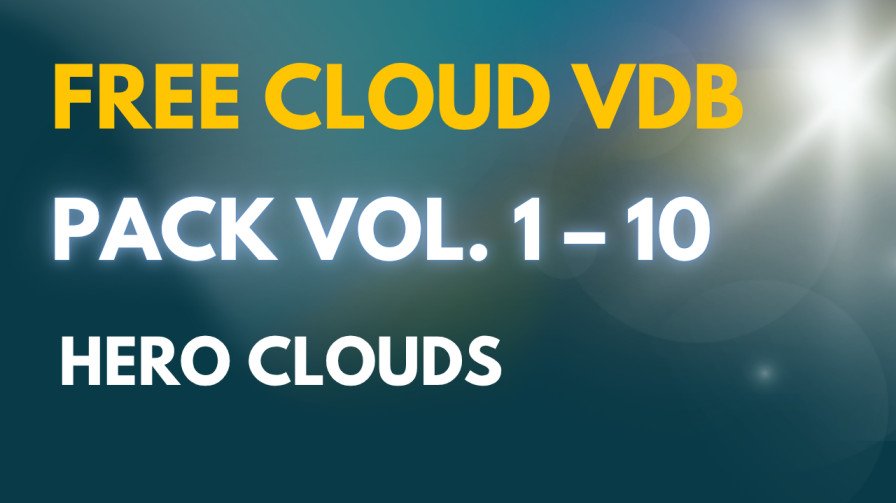 Free Cloud VDB Pack Vol. 1 – 10 Hero Clouds