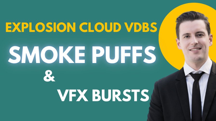 Explosion Cloud VDBs – Smoke Puffs and VFX Bursts
